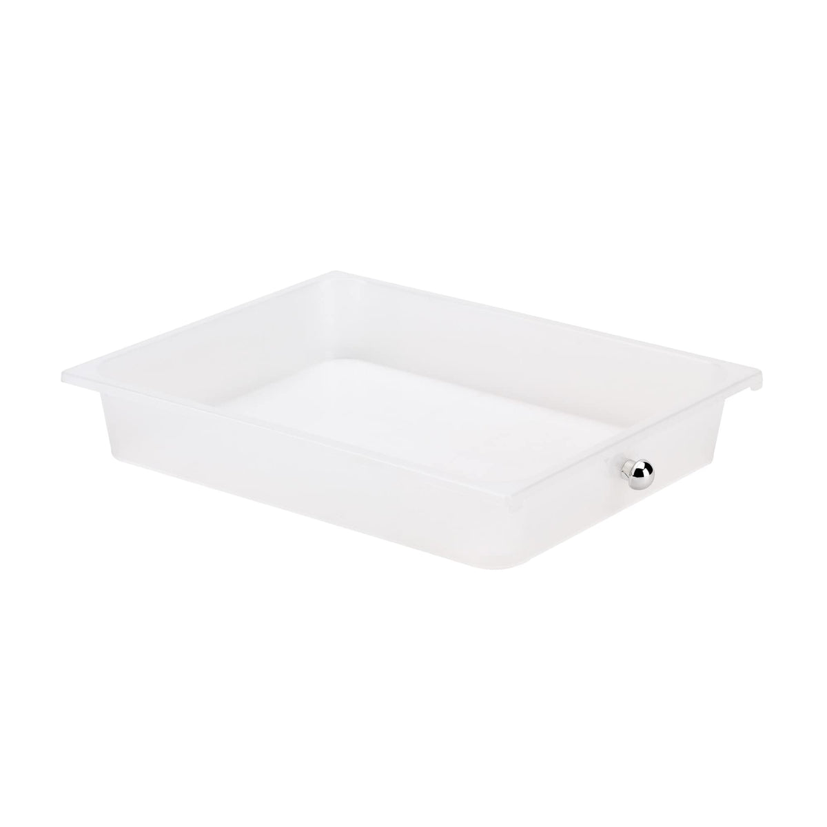 10 Drawer Mobile Cart White Chrome S622787