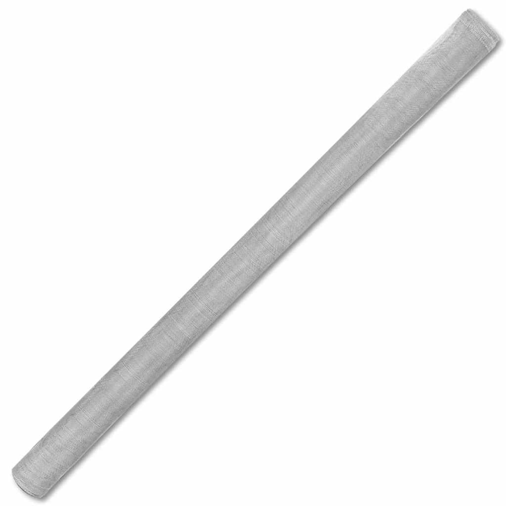 Aluminum Mesh Screen 39.4"x196.9" Silver M667400