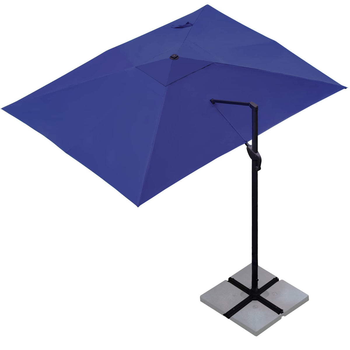 10x13Ft Rectangular Offset Patio Umbrella D5236