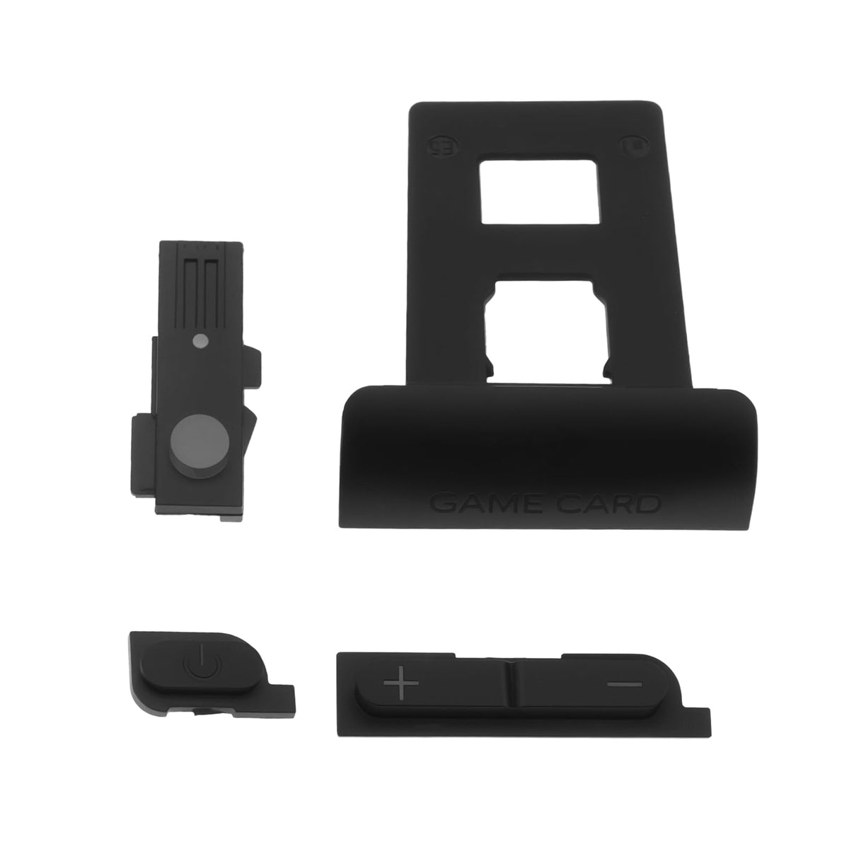 Black Game Console Power Volume Button Card Slot Cover G117070