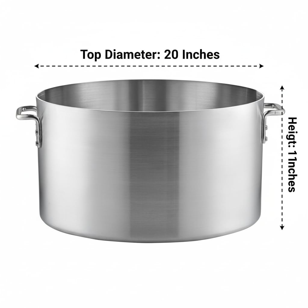 60 Qt Aluminum Sauce Pot N497323