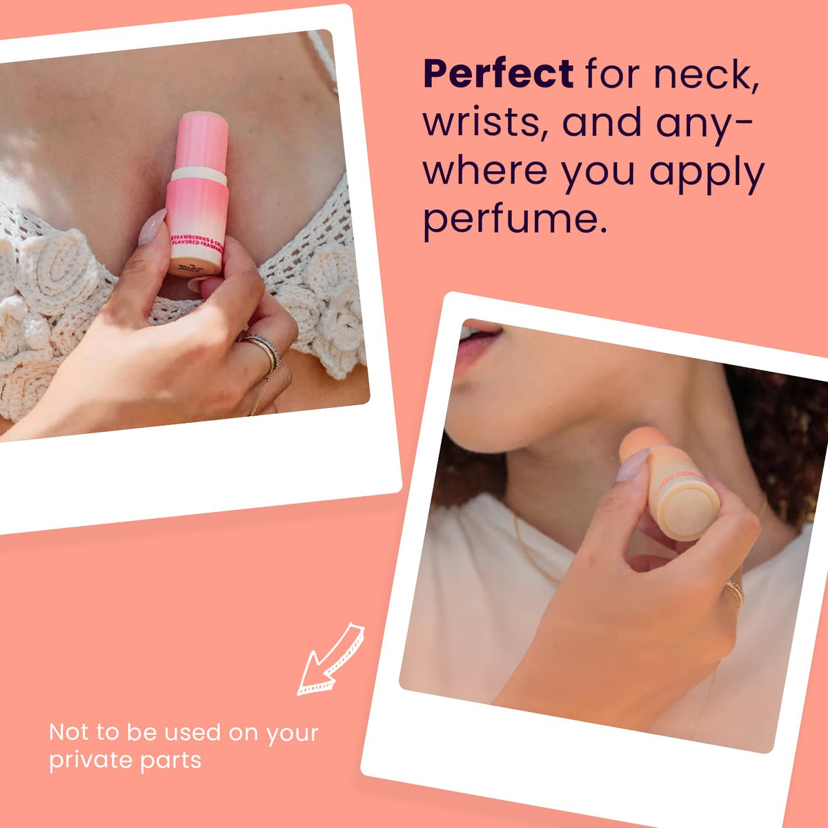Portable Strawberries & Cream Perfume Stick L96948