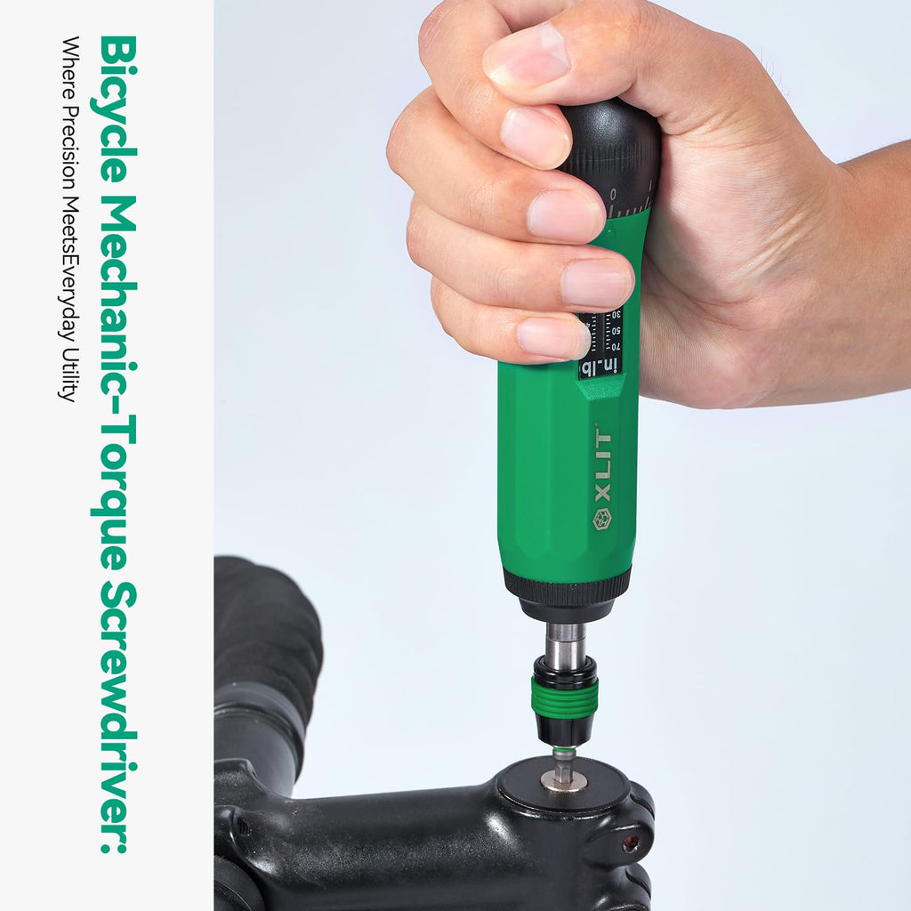 Adjustable Torque Screwdriver Set, 13-Piece 1/4" Hex Quick Release D315498