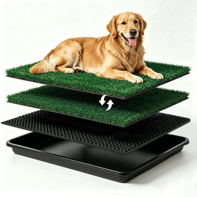 20x25 Inch Dog Grass Pad with Tray N22693