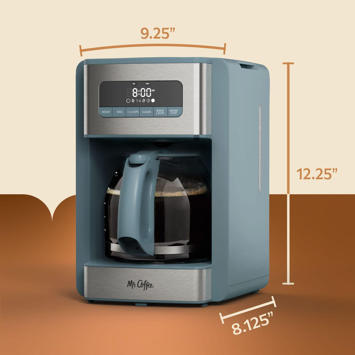 12 Cup Coffee Maker with Decaf and Iced Coffee Settings H692084