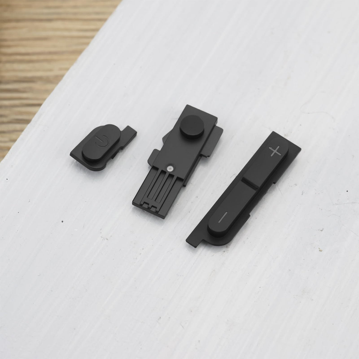 Black Game Console Power Volume Button Card Slot Cover G117070