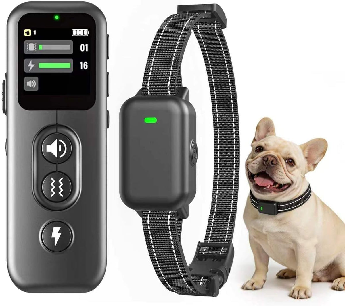 Ultra-Small IPX8 Dog Training Collar with Beep & Vibration & Shock K29874