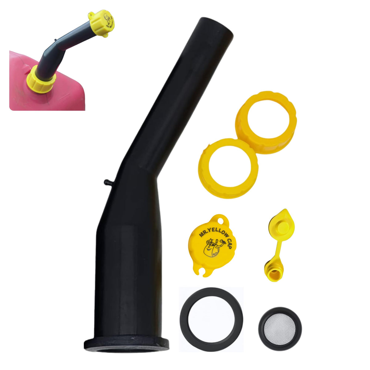 Gas Can Spout Replacement Kit 3 Pcs N77941