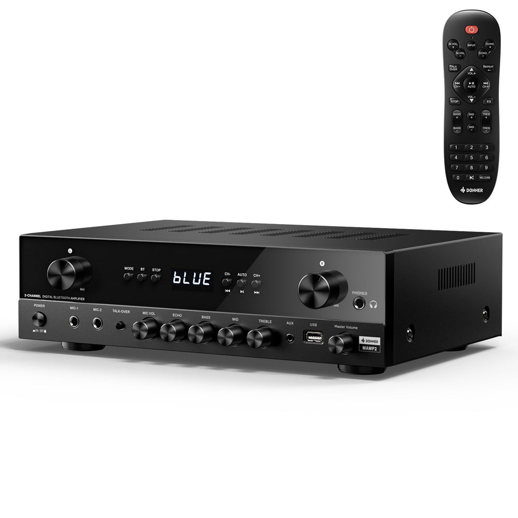 600W 2 Channel Stereo Audio Amplifier with Bluetooth R8947