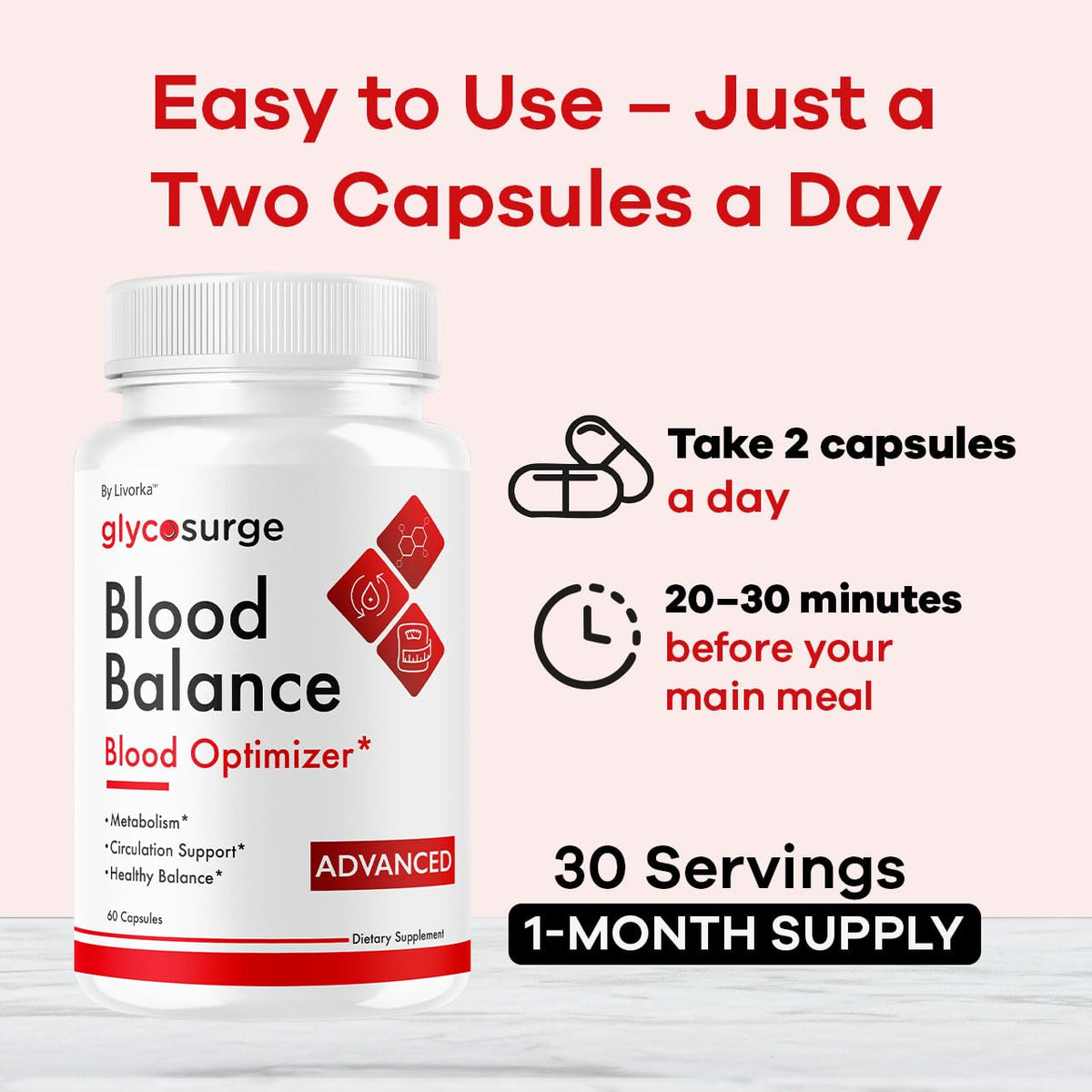 60 Capsules Multivitamin Support V91631