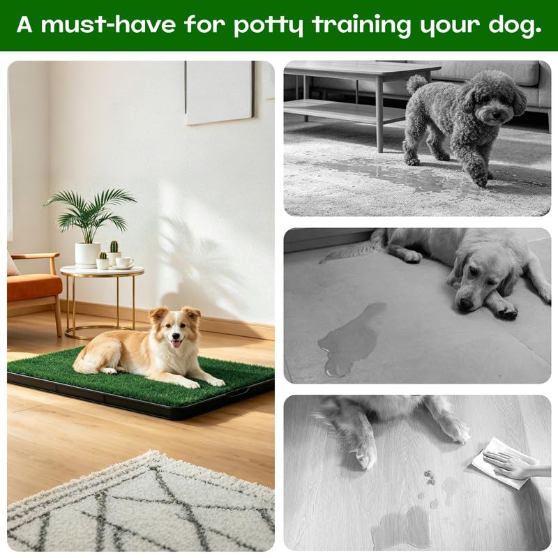 20x25 Inch Dog Grass Pad with Tray N22693