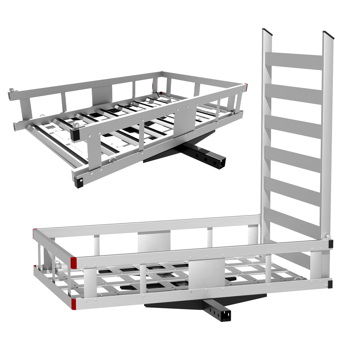 50x29.5x9 Inch Aluminum Hitch Cargo Carrier D617687