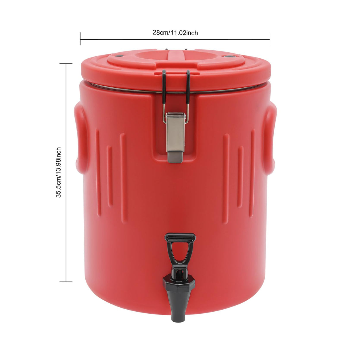 Insulated Beverage Dispenser with 304 Steel Interior R508
