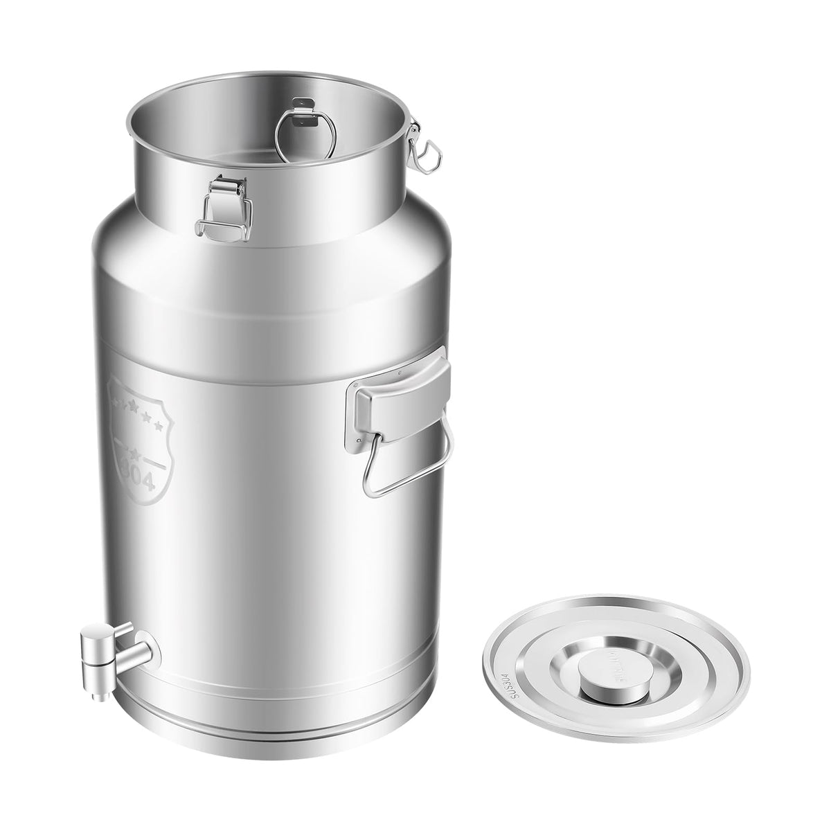 35L Stainless Steel Milk Can with Faucet B160