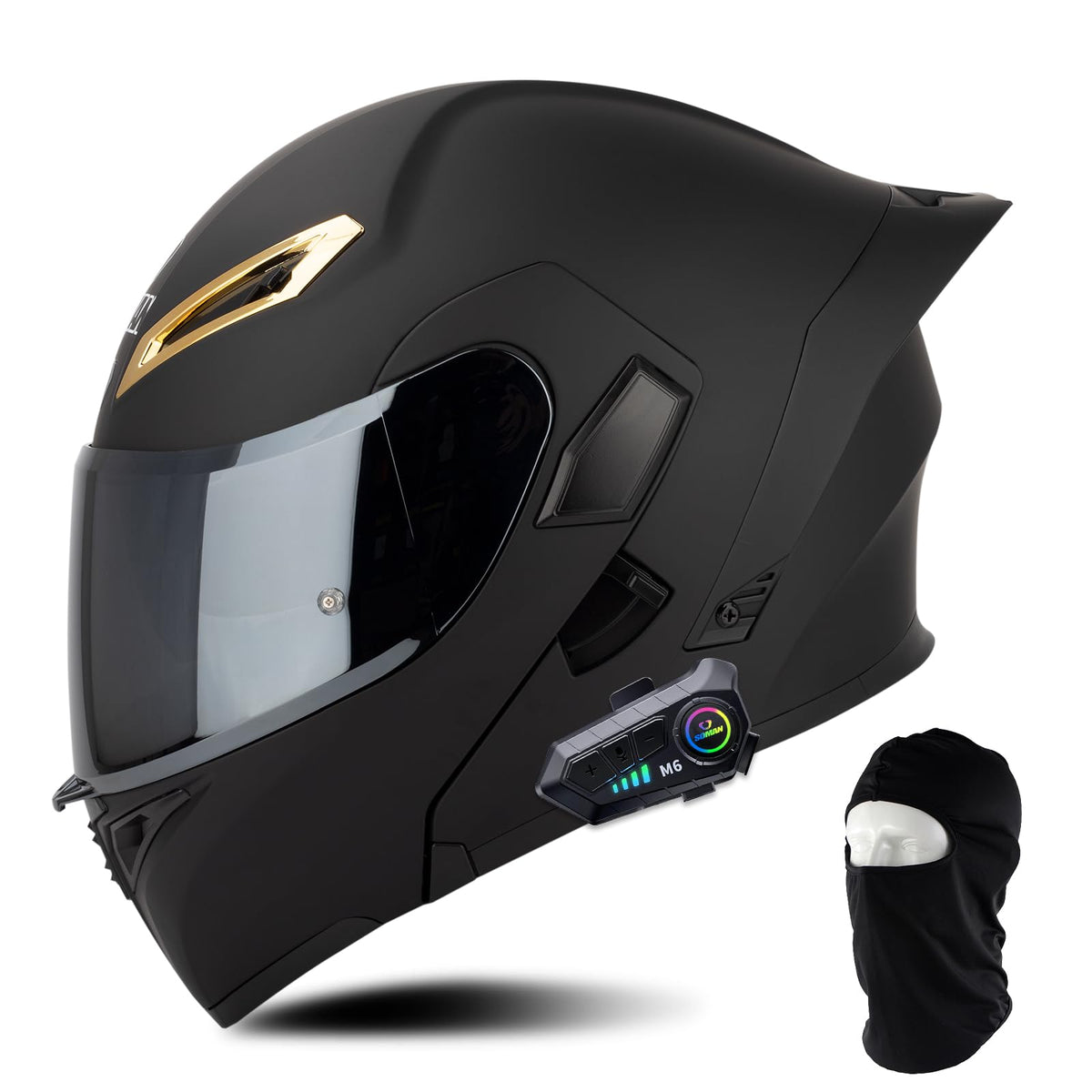 Bluetooth Modular Full-face Motorcycle Helmet S787