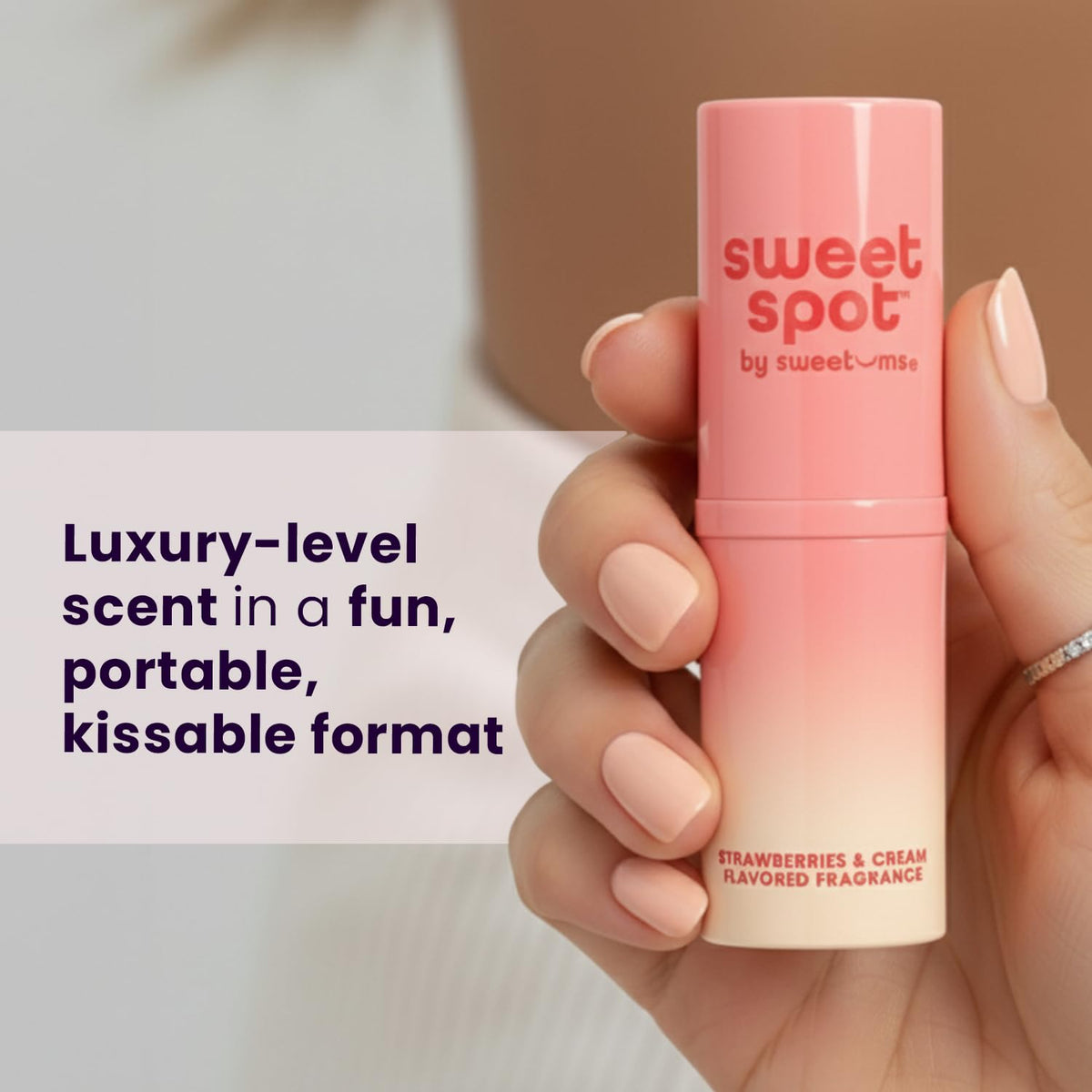 Portable Strawberries & Cream Perfume Stick L96948