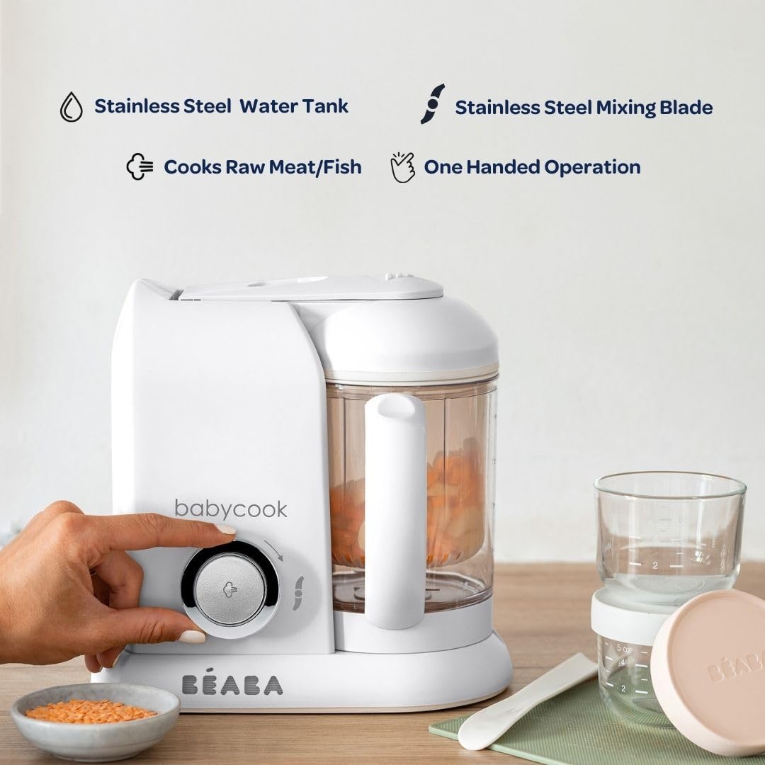 4 in 1 Baby Food Maker, Puree Steamer and Blender B599892