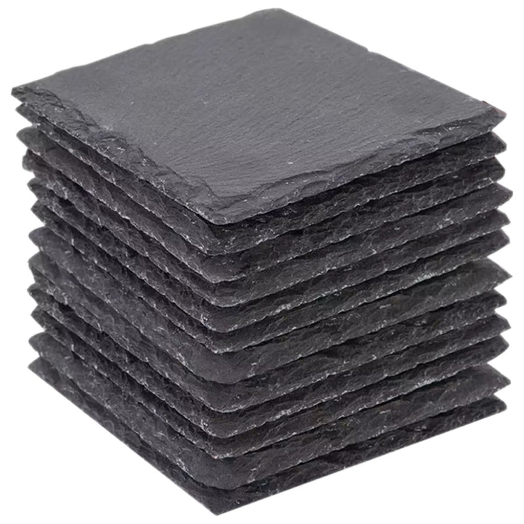12pcs Natural Stone Table Coasters Z76452