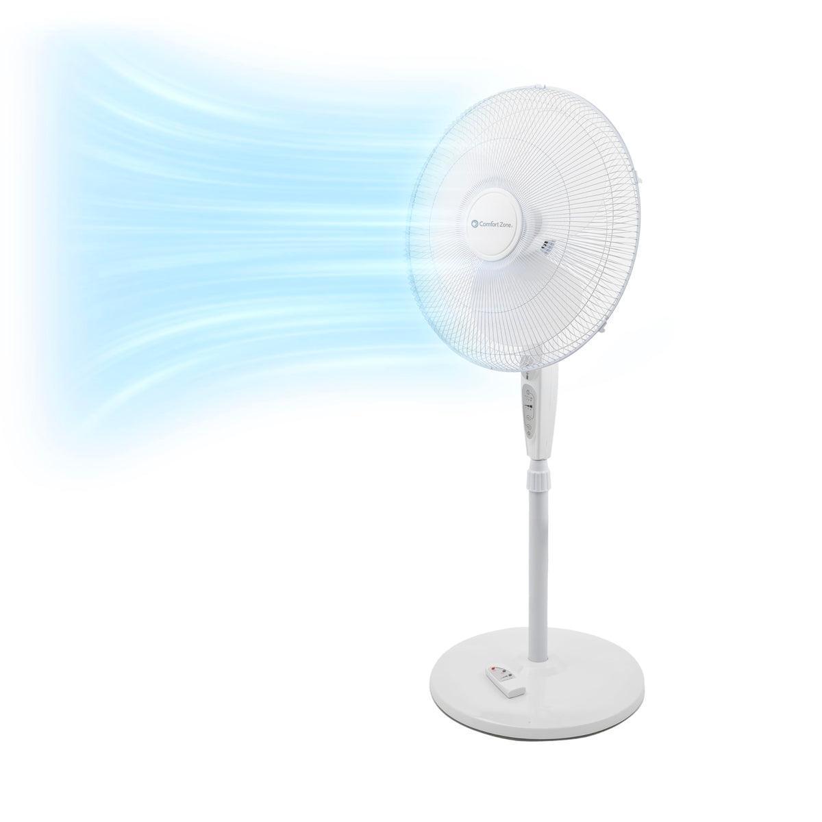 18-Inch Oscillating Pedestal Fan with Remote Control V66407
