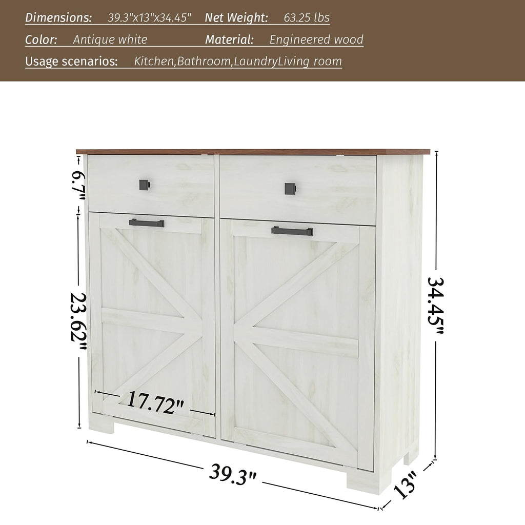 20 Gallon Tilt Out Trash Cabinet C498