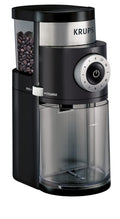 Burr Coffee Grinder 12 Settings 8 oz Stainless Steel Y211