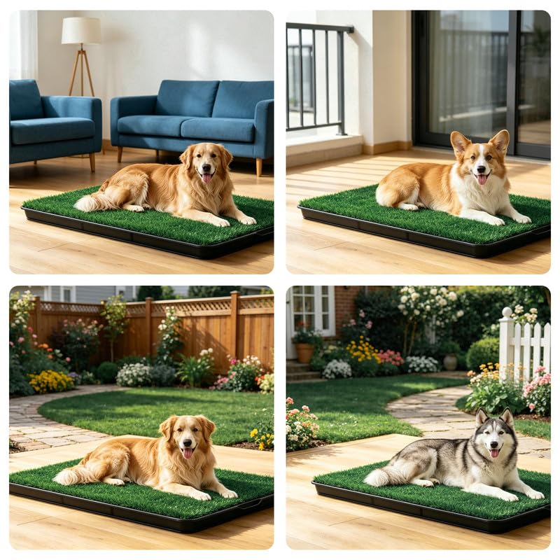 20x25 Inch Dog Grass Pad with Tray N22693