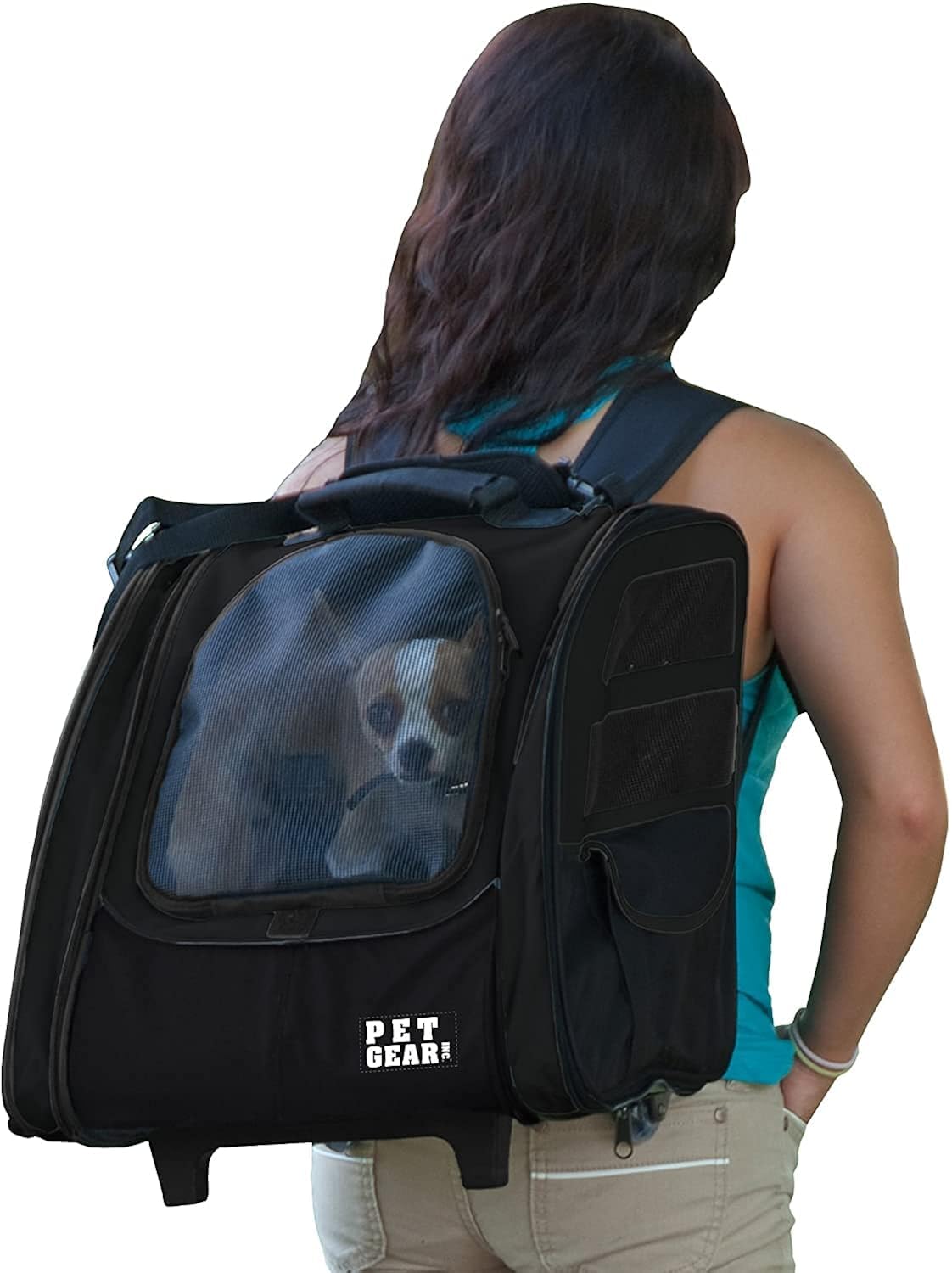 Black Pet Roller Backpack E852556