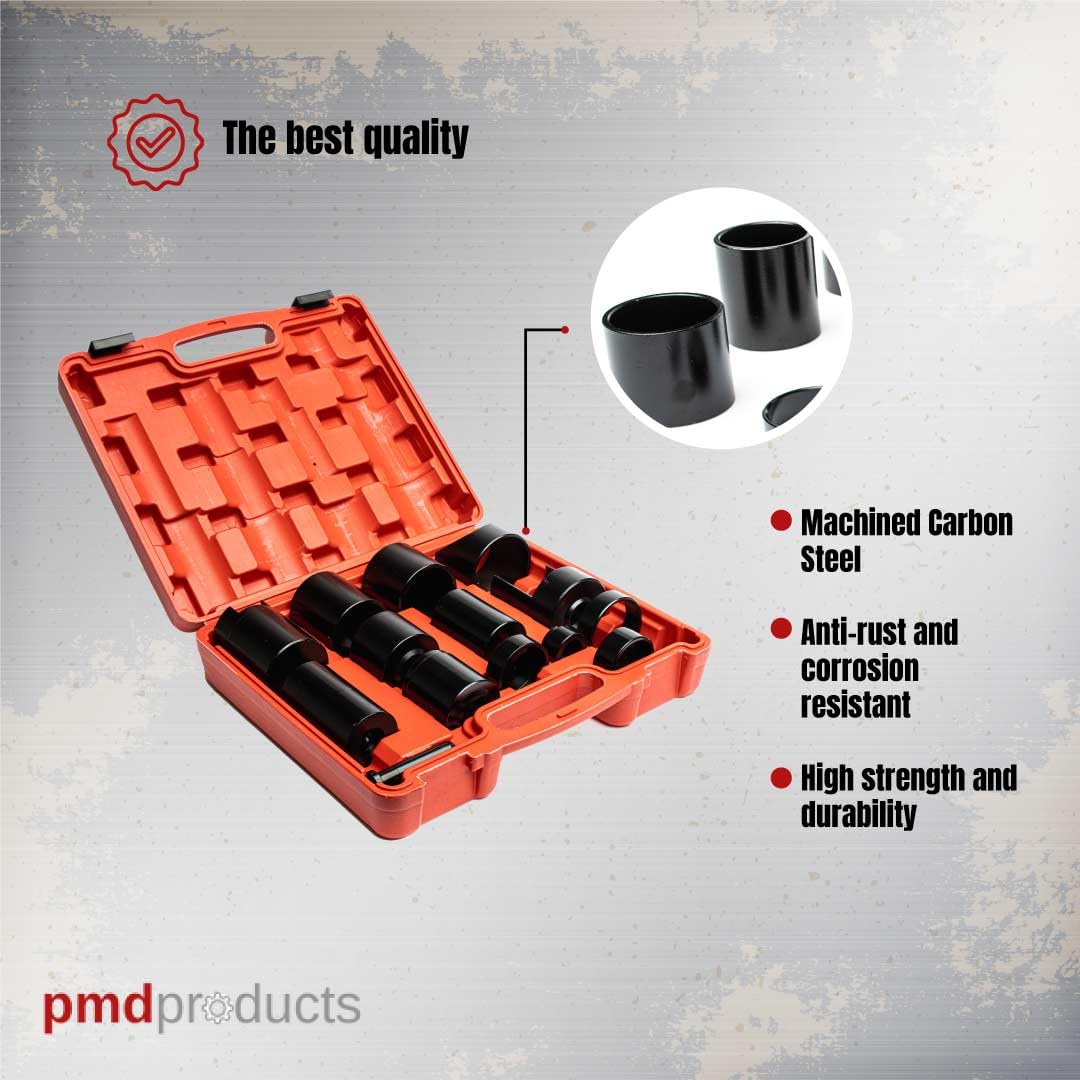 21-Piece Heavy Duty Forged Steel Ball Joint Press Kit F8333