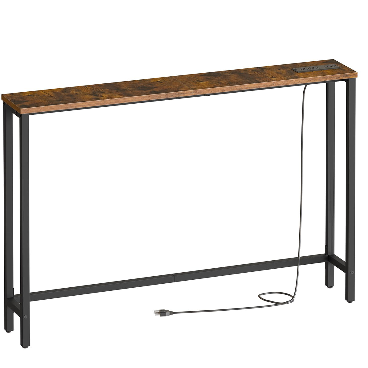 47.2" Narrow Console Table with Power Outlet J871