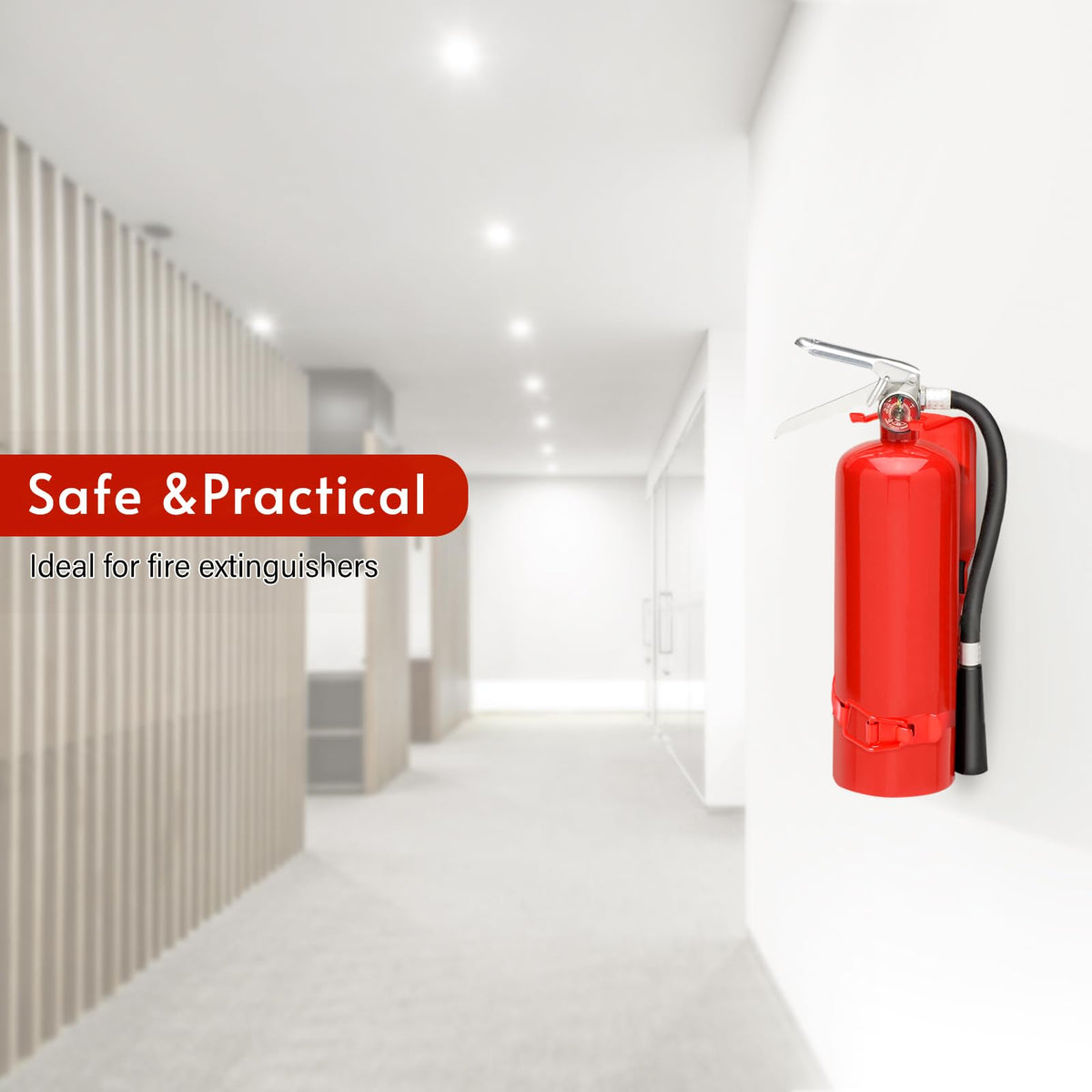 2.5LB Fire Extinguisher Mount Bracket Wall Mount J832386