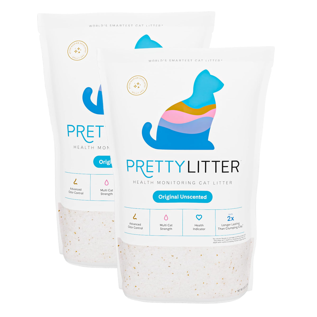Unscented 6 lb. 2-Pack Cat Litter D346301