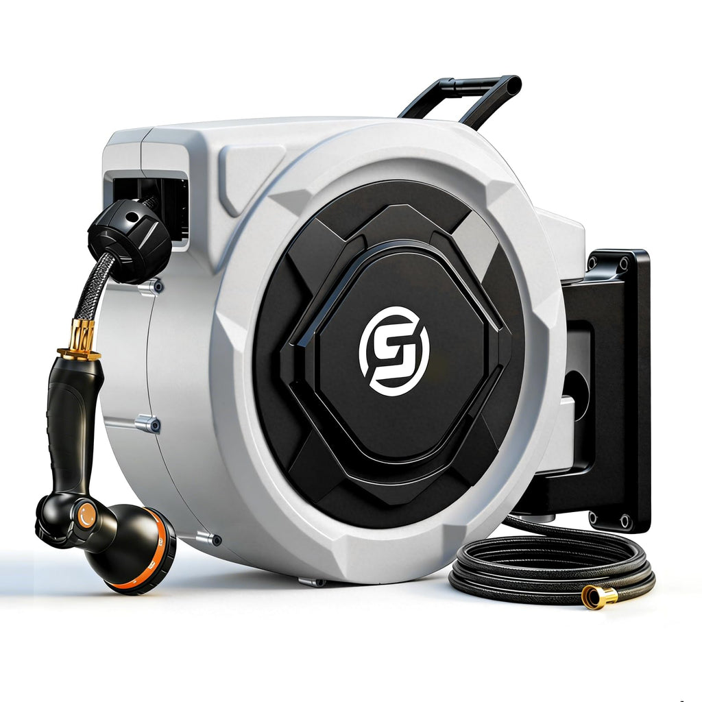 5/8in x 100ft Retractable Garden Hose Reel K50943