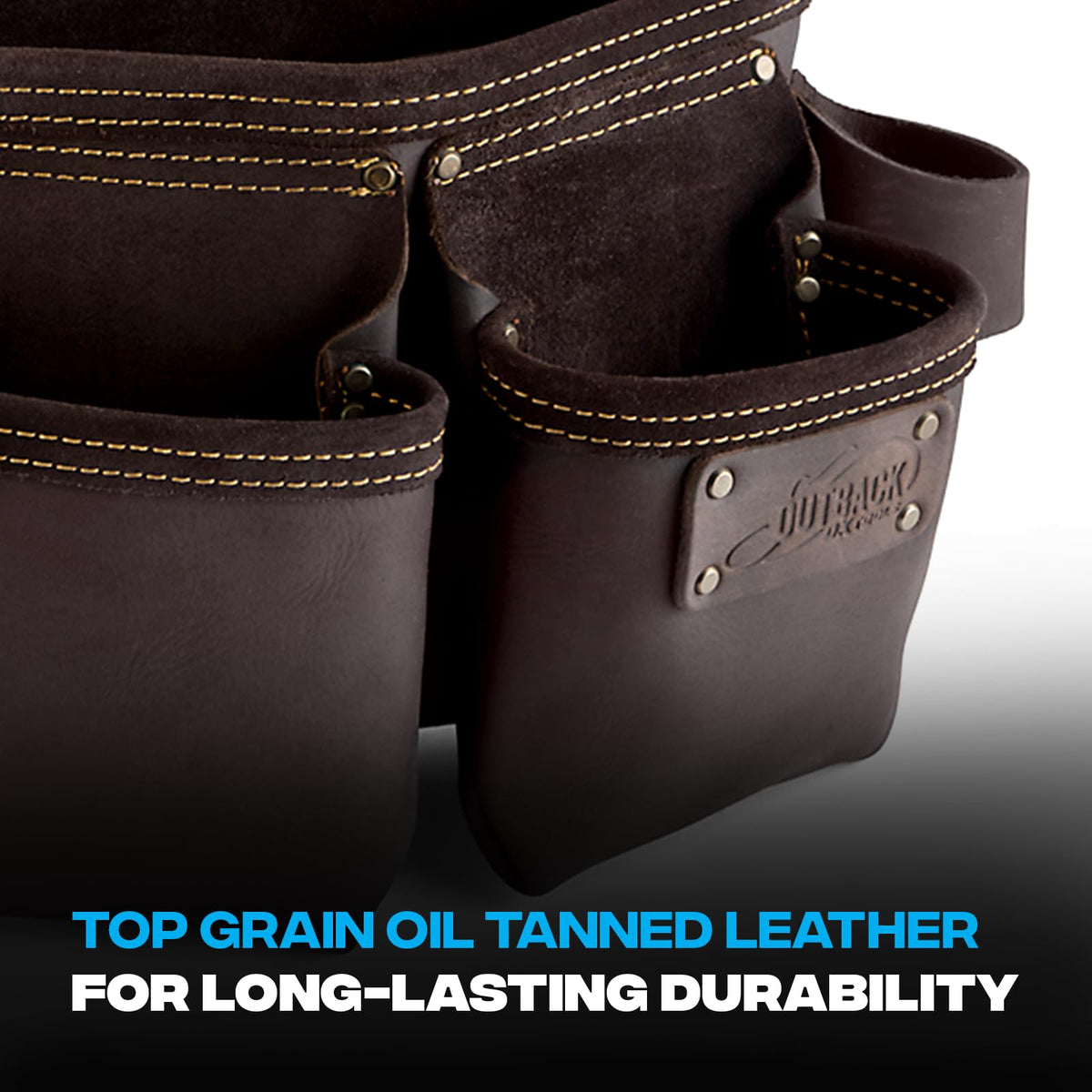 Leather Tool Belt with Suspenders Size L G803563