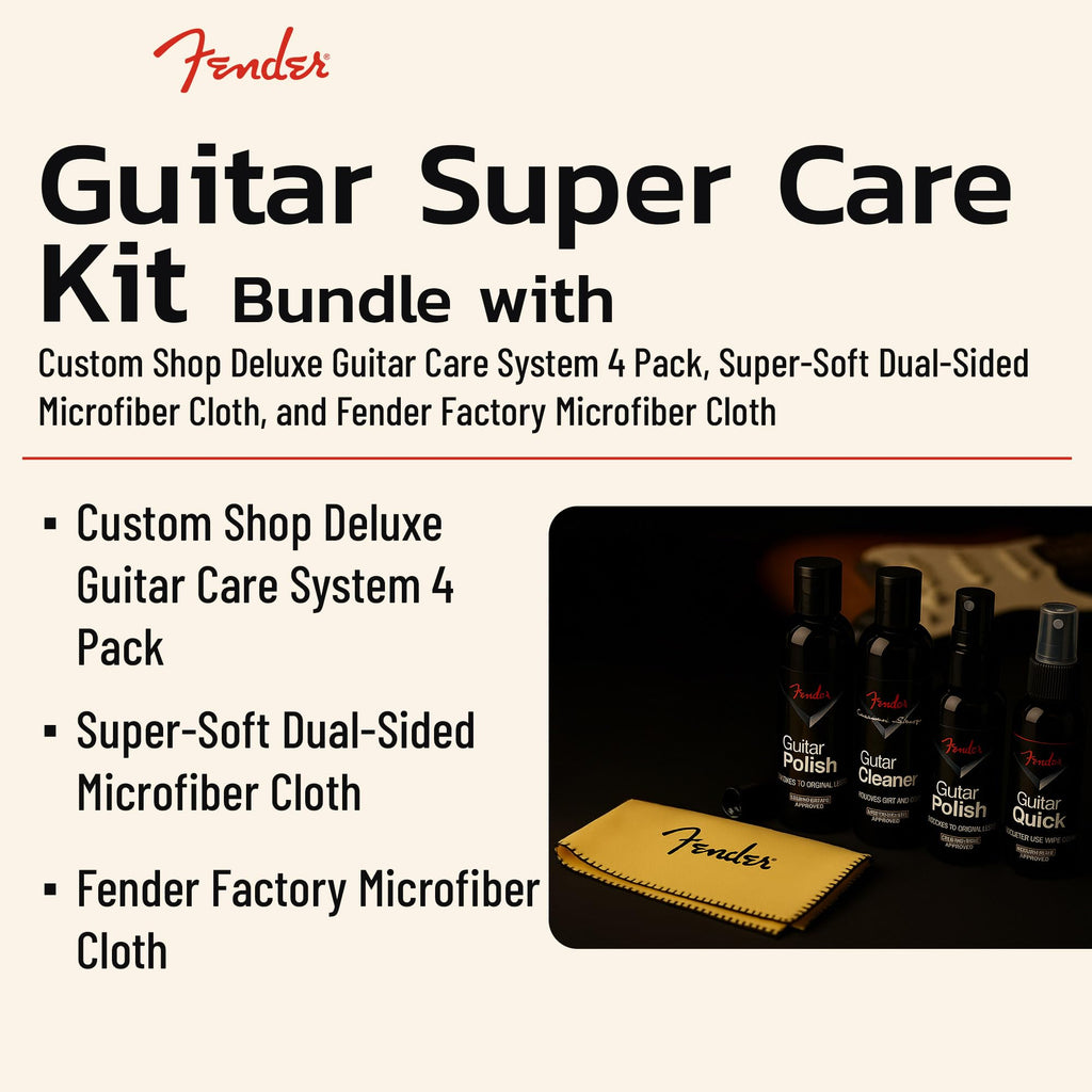 Guitar Care Kit with Microfiber Cloth T614877