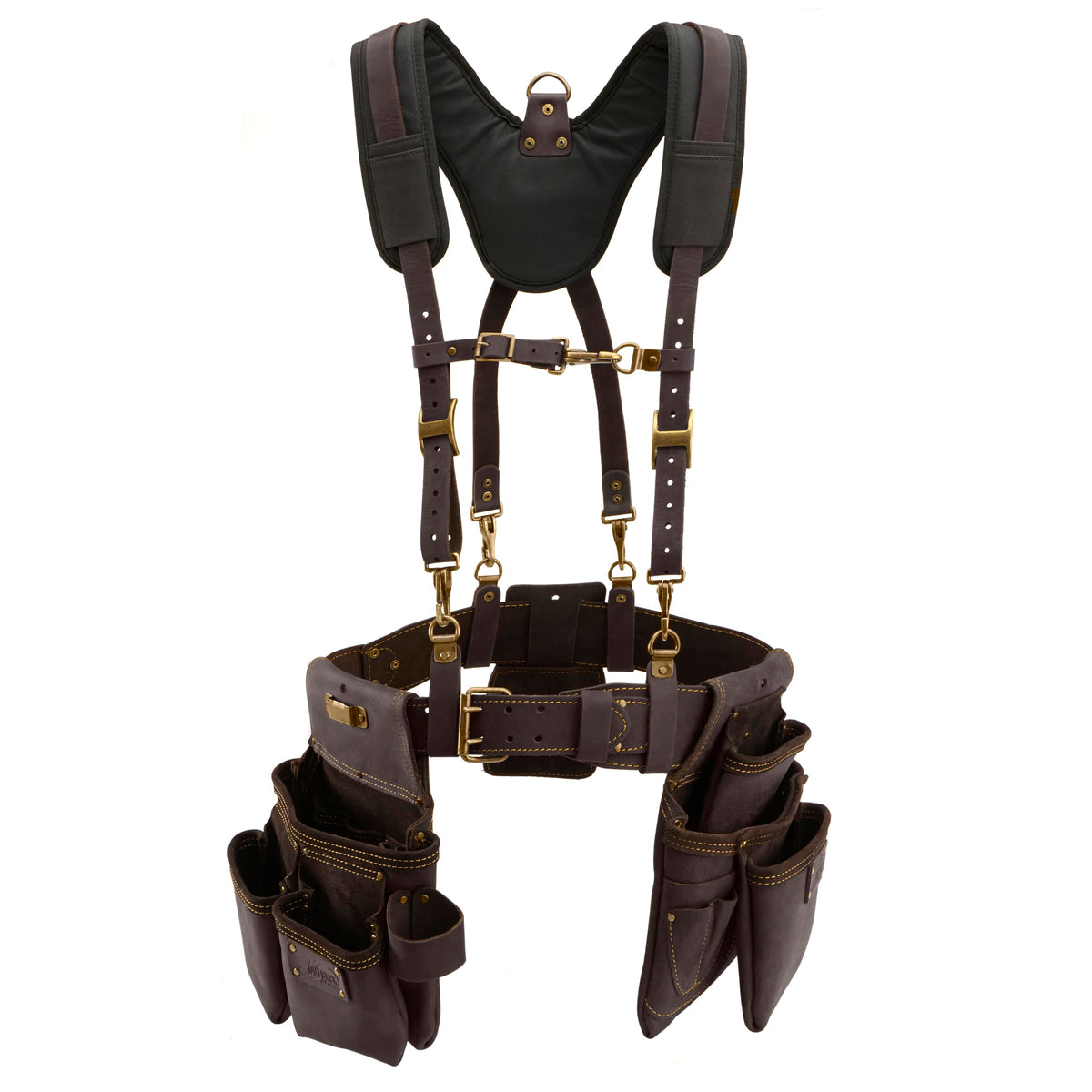 Leather Tool Belt with Suspenders Size L G803563