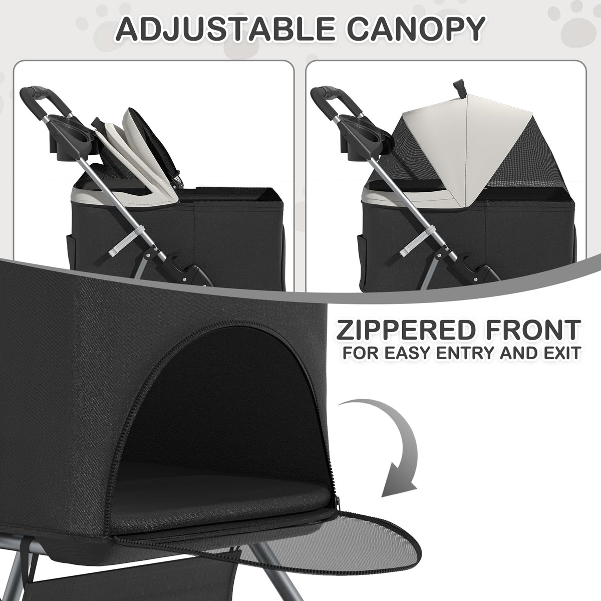Foldable Pet Stroller H36545