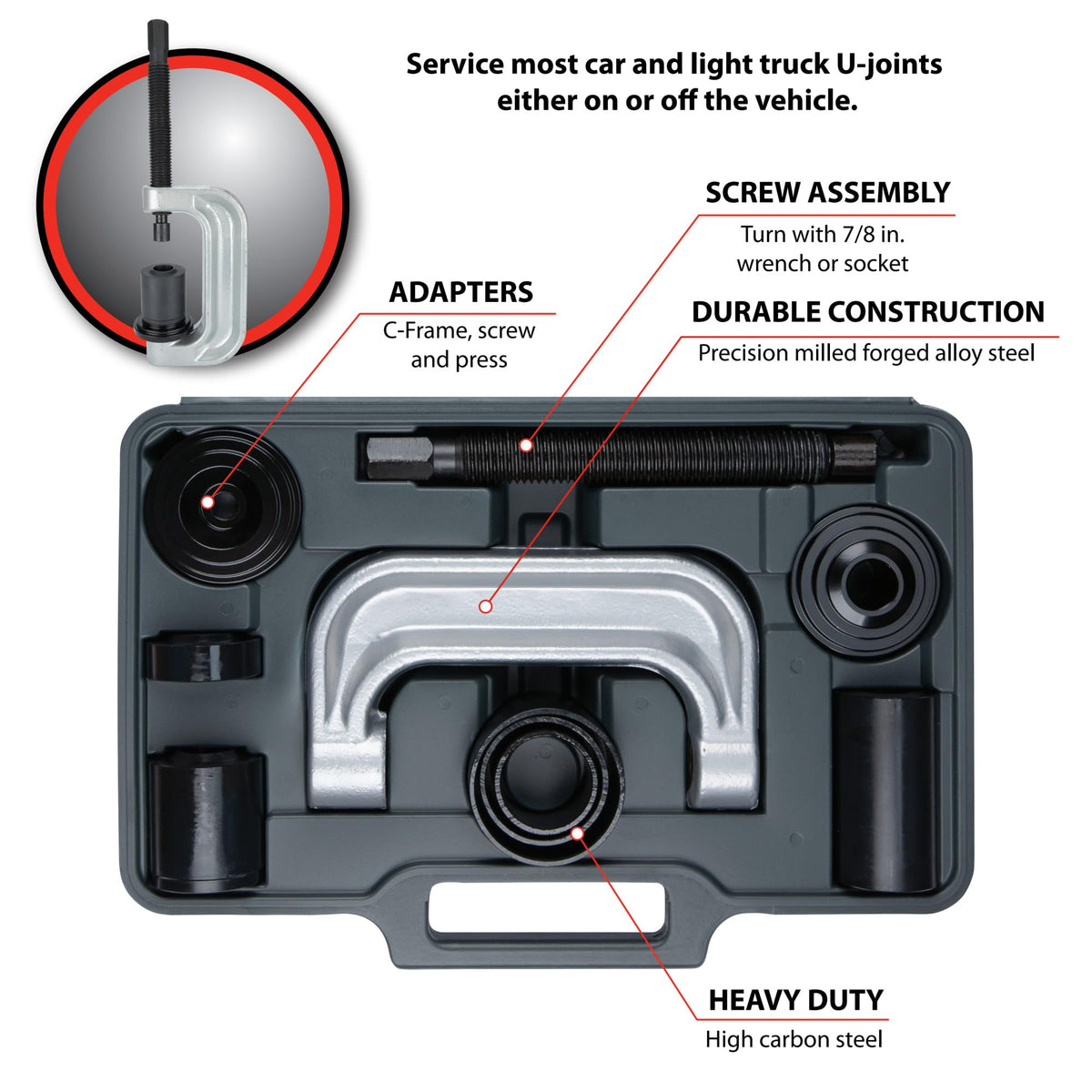 4-in-1 Ball Joint Adapter Set E3211
