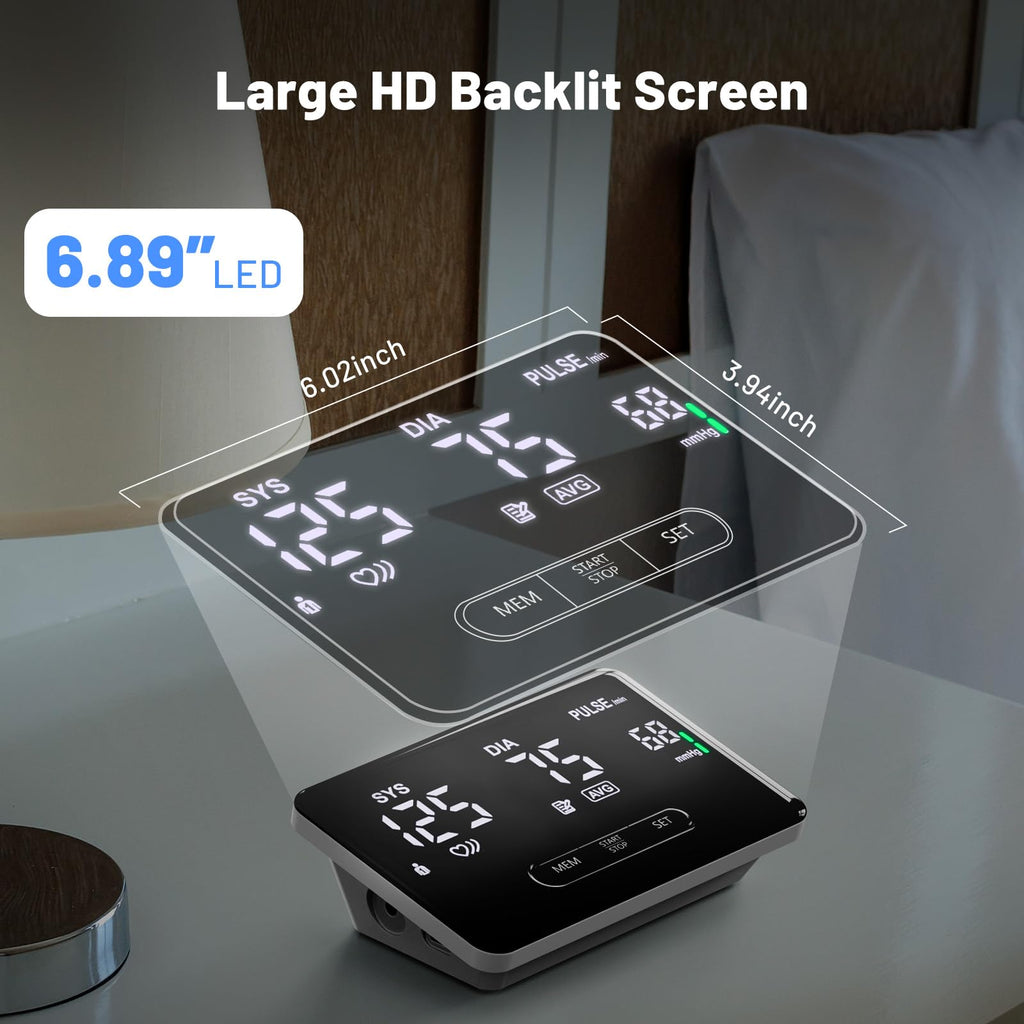 Smart Upper Arm Blood Pressure Monitor Q93416