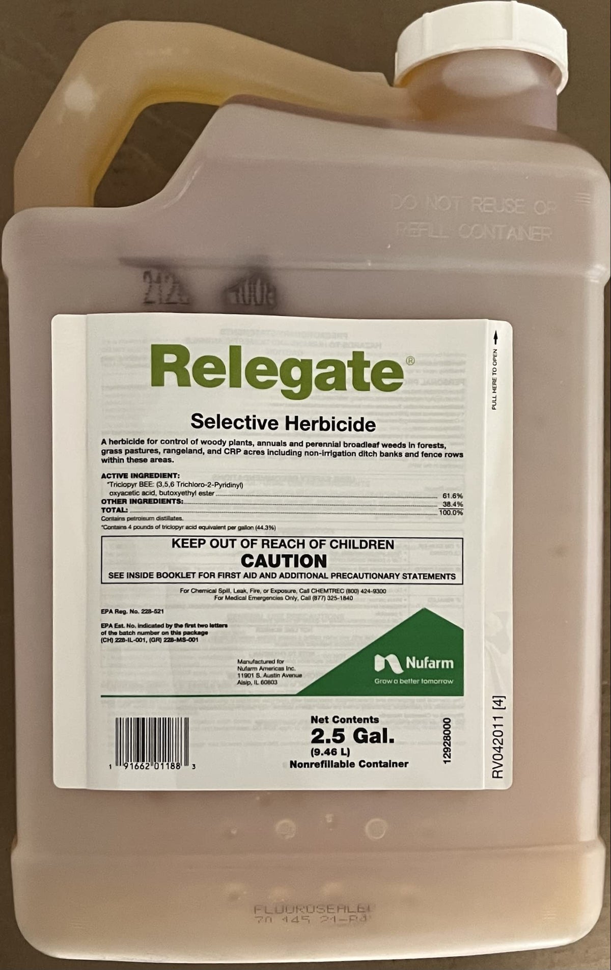 2.5 Gallons Herbicide R34924