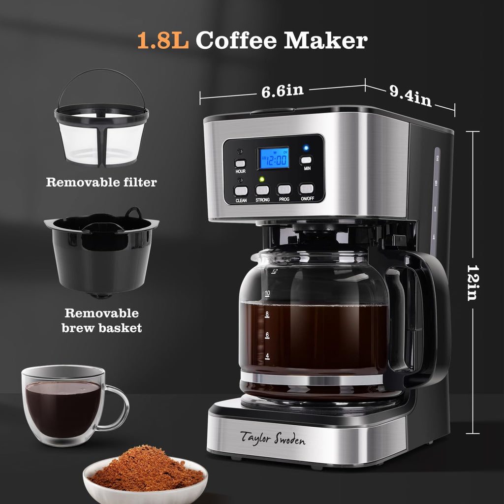 12-Cup Programmable Coffee Maker K61648