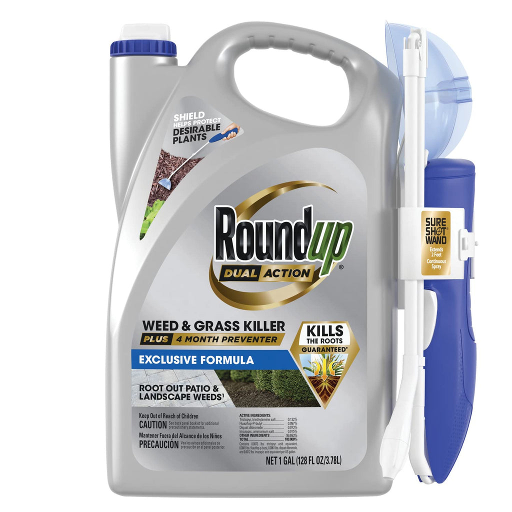 Dual Action Weed & Grass Killer with Wand, 1 gal. P2854