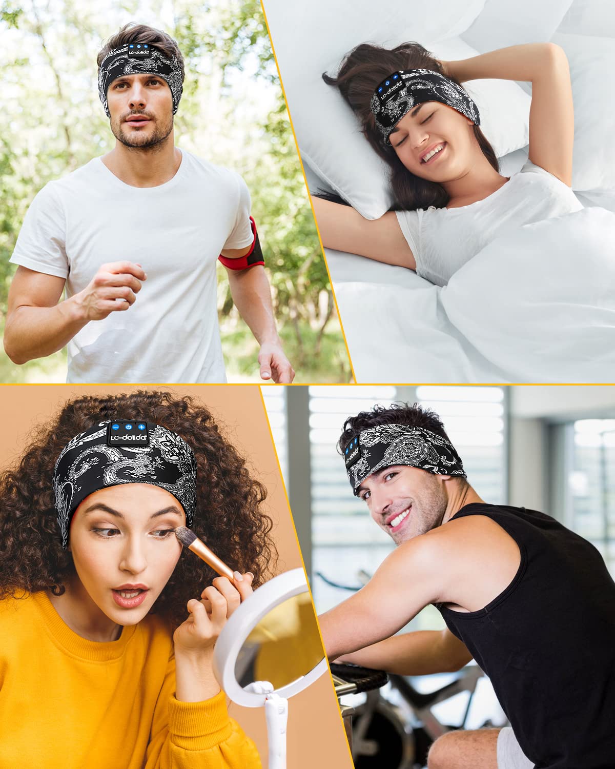 Sleep Headphones Bluetooth Wireless Band Headphones J300