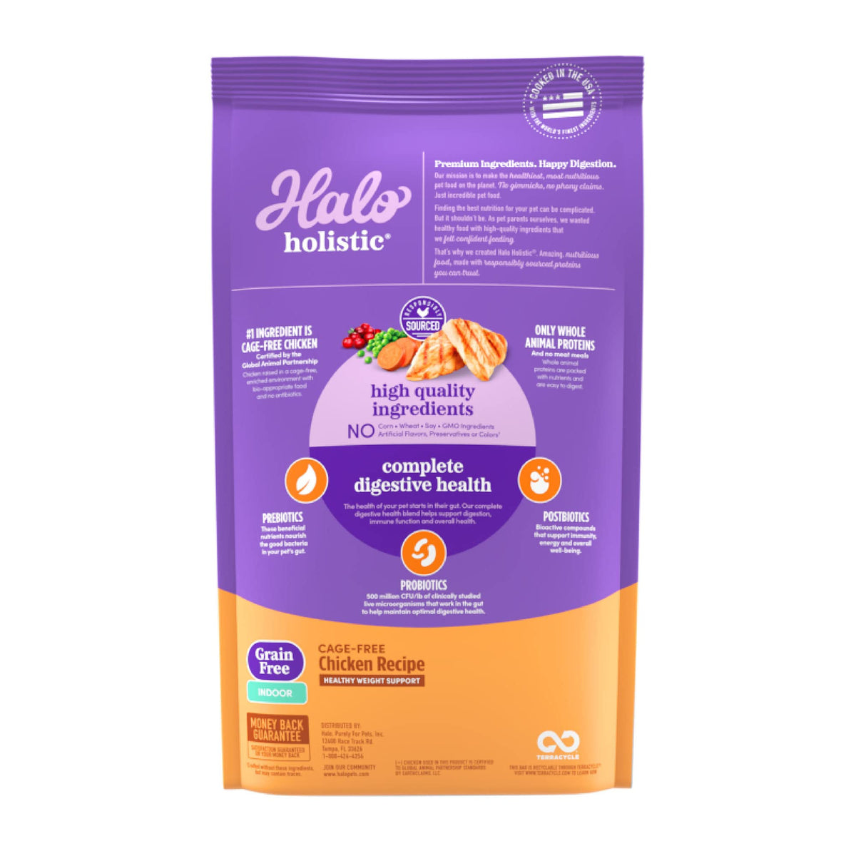 Indoor Dry Cat Food Cage-Free Chicken 6 lb S10305