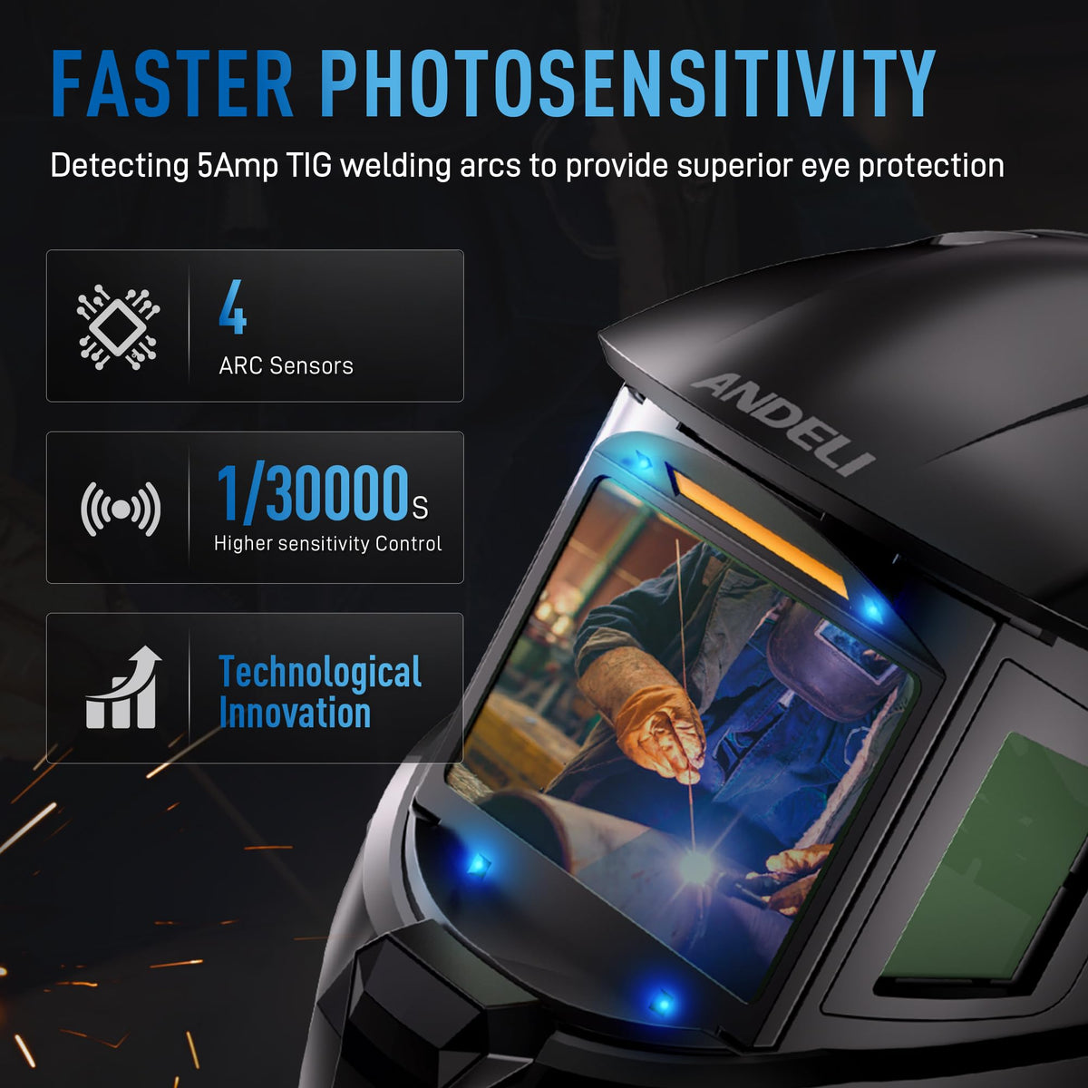 Auto Darkening Welding Helmet N2000