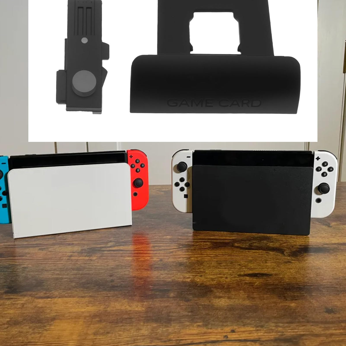 Black Game Console Power Volume Button Card Slot Cover G117070
