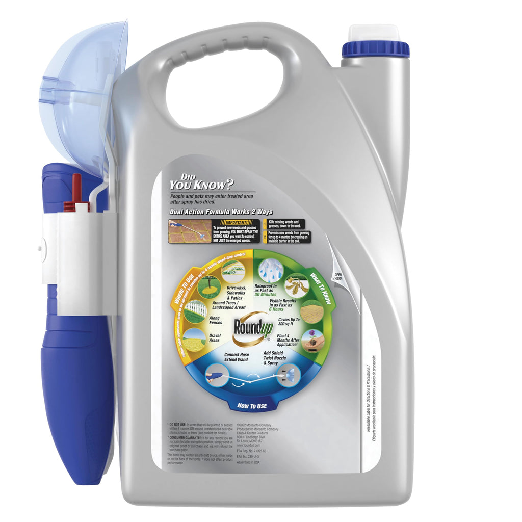 Dual Action Weed & Grass Killer with Wand, 1 gal. P2854