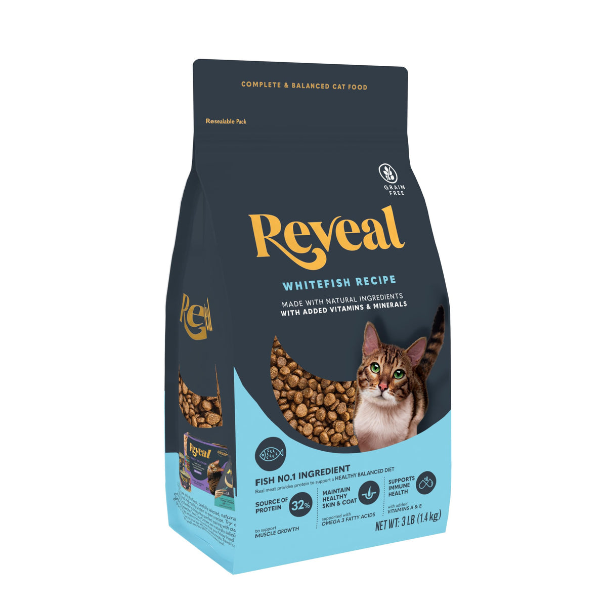 Grain Free Dry Cat Food 3 lb Bag I57158