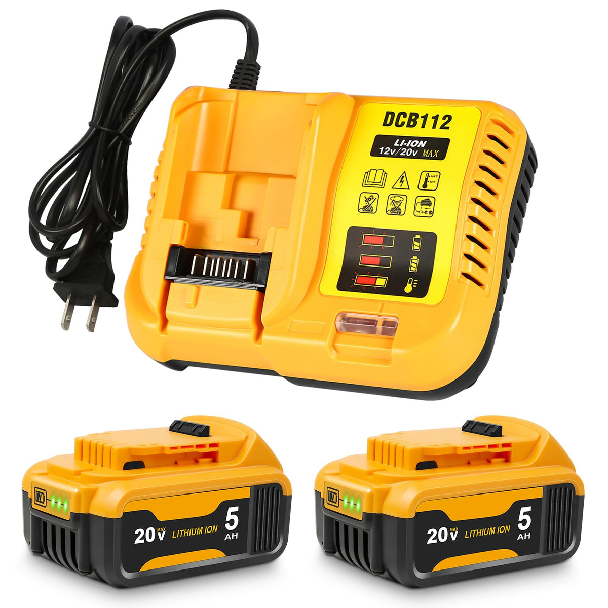5.0Ah 20V Max Battery with Charger G2286