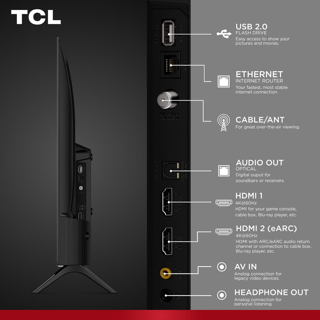 32-Inch QLED Roku Smart TV C16550