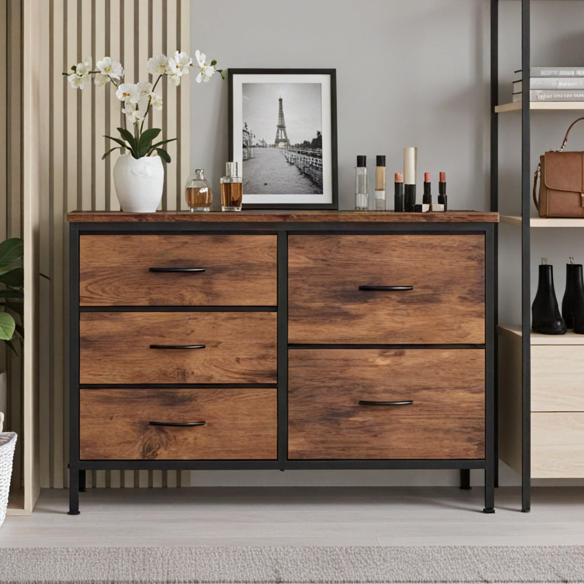 5 Drawer TV Stand O8016